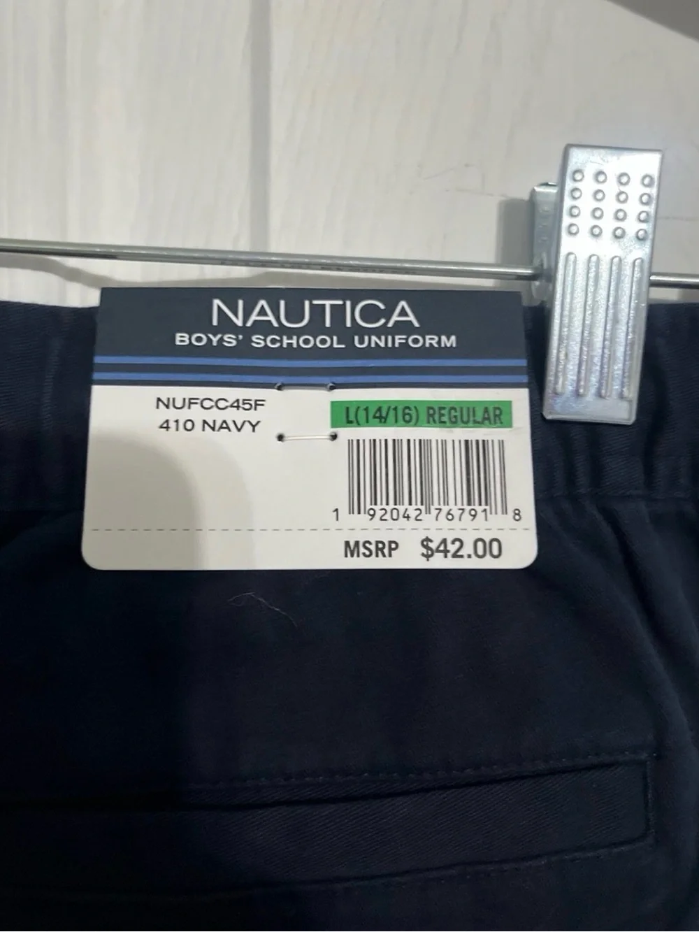 Nautica Boys' Cotton Stretch Jogger Large (14-16)
